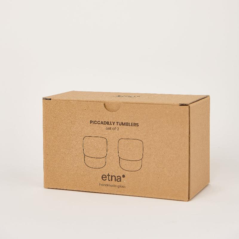 Piccadilly Tumbler Packaging